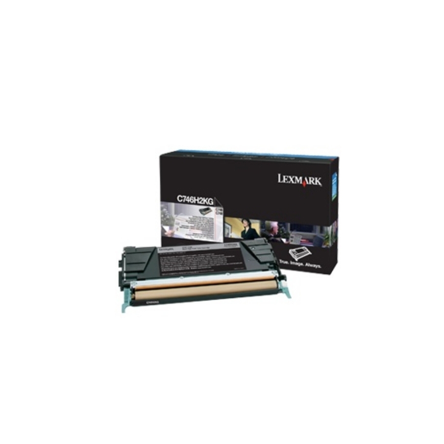 Lexmark C746H3KG tonerio kasetė 1 vnt Originalus Juoda