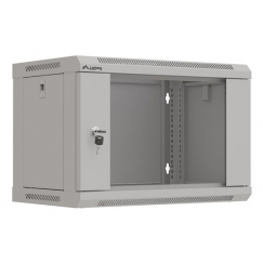 Lanberg WF03-5306-10S rack cabinet 6U Wall mounted rack Grey