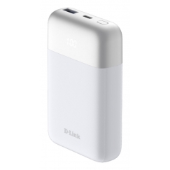 D-Link DPP-101 ārējais akumulators 10000 mAh Balts