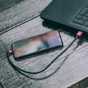 PGYTECH P-GM-115 matkapuhelimen kaapeli Musta, Punainen 0,35 m USB A Lightning PGYTECH P-GM-115 matkapuhelimen kaapeli Musta, Punainen 0,35 m USB A Lightning