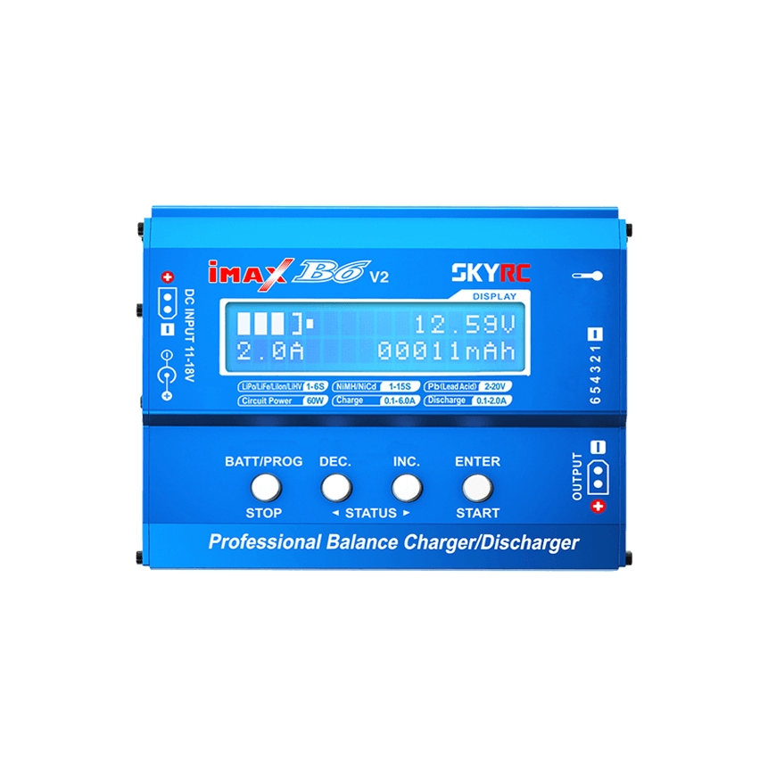 SkyRC SK-100161 bateriju lādētājs Līdzstrāvas