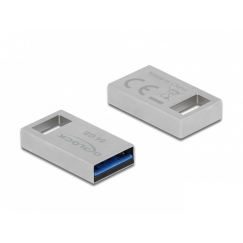 DeLOCK 54071 USB atmintukas 64 GB USB A tipo 3.2 Gen 1 (3.1 Gen 1) Sidabras