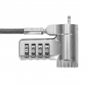 Targus ASP96RGLX cable lock Silver 2 m Targus ASP96RGLX cable lock Silver 2 m
