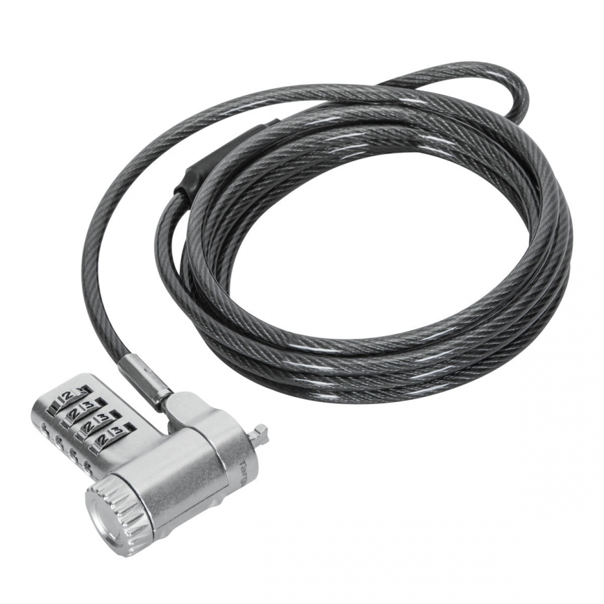 Targus ASP96RGLX кабельный замок Серебристый 2 m – 2