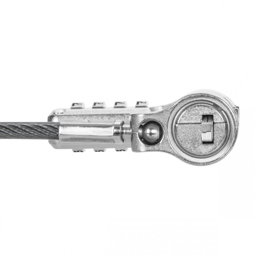 Targus ASP96RGLX кабельный замок Серебристый 2 m – 5