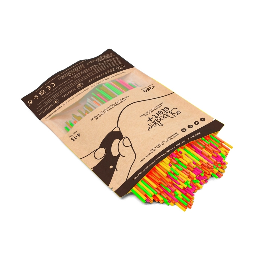 3Doodler Filament Start+ 250 neonrot neonorange