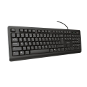 Trust TK-150 klaviatūra Biuras USB QWERTZ Vokiečių Juoda Trust TK-150 klaviatūra Biuras USB QWERTZ Vokiečių Juoda