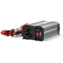 Nedis PIM30012FGY inverteris, 12 V, 300 W, modifikuota sinusinė banga Nedis PIM30012FGY inverteris, 12 V, 300 W, modifikuota sinusinė banga