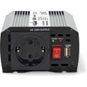 Nedis PIM30012FGY inverter, 12 V, 300 W, muudetud sinusoidaal. Nedis PIM30012FGY inverter, 12 V, 300 W, muudetud sinusoidaal.