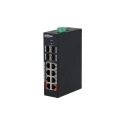 КОММУТАТОР POE HS4412-8ET-120 8-ПОРТОВЫЙ + 4 x SFP DAHUA КОММУТАТОР POE HS4412-8ET-120 8-ПОРТОВЫЙ + 4 x SFP DAHUA