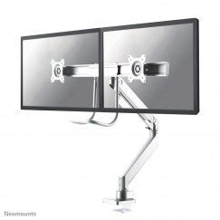 Neomounts NM-D775DXWHITE monitora stiprinājums un statīvs 81,3 cm (32") Galds Balts