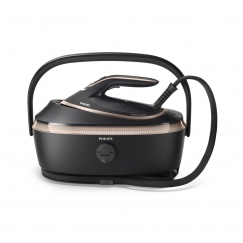 Philips PSG8300/80 stacija gludināšanai ar tvaiku 3120 W 1,4 L SteamGlide Elite gludināšanas paliktnis Melns