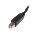 StarTech.com USB2HAB1M USB kabelis USB 2.0 1 m USB A USB B Melns StarTech.com USB2HAB1M USB kabelis USB 2.0 1 m USB A USB B Melns