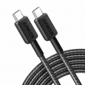 Anker 322 USB kabelis 0,9 m USB C Melns