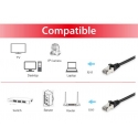 Equip Cat.6 S/FTP Patch Cable, 20m, Black Equip Cat.6 S/FTP Patch Cable, 20m, Black
