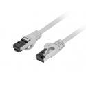 Lanberg PCF8-10CU-0150-S tinklo kabelis Pilka 1,5 m Cat8.1 S/FTP (S-STP) Lanberg PCF8-10CU-0150-S tinklo kabelis Pilka 1,5 m Cat8.1 S/FTP (S-STP)