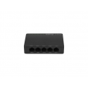 Lanberg DSP2-1005-12V verkkokytkin Hallitsematon Gigabit Ethernet (10/100/1000) Musta Lanberg DSP2-1005-12V verkkokytkin Hallitsematon Gigabit Ethernet (10/100/1000) Musta