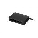 Lanberg DSP2-1005-12V network switch Unmanaged Gigabit Ethernet (10/100/1000) Black
