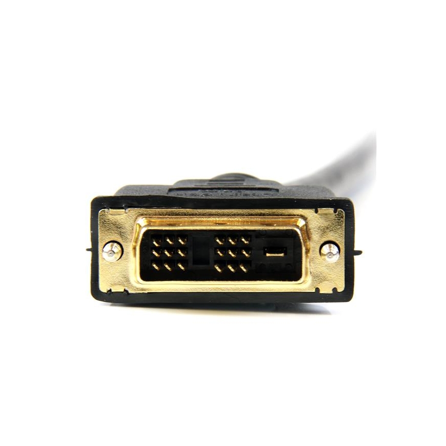 StarTech.com HDDVIMM3M video kabeļu aksesuārs 3 m HDMI DVI-D Melns – 3
