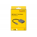DeLOCK 91009 kortinlukija USB 3.2 Gen 1 (3.1 Gen 1) Type-C Harmaa DeLOCK 91009 kortinlukija USB 3.2 Gen 1 (3.1 Gen 1) Type-C Harmaa