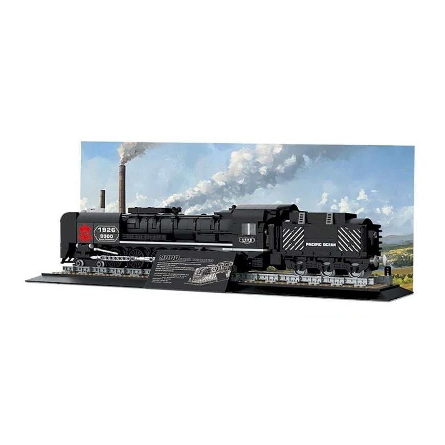 RoGer Retro Locomotive Construction Set 1546pcs – 2