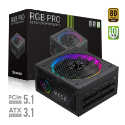 Gamemax БП | RGB PRO 850G | 850 Вт | Золотой | Полный