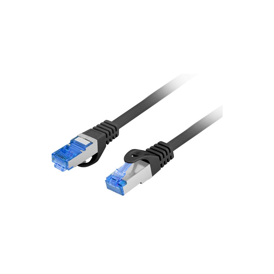 Lanberg PCF6A-10CC networking cable Black 15 m Cat6a S/FTP (S-STP)