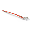 COB adaptera savienotāja savienotājs - WW/CW kabelis 8mm 2PIN