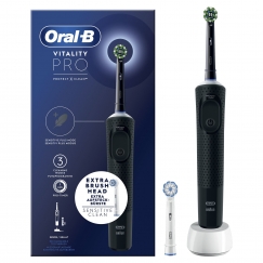 Oral-B Vitality Pro Täiskasvanud Pöörlev/võnkuv hambahari Must
