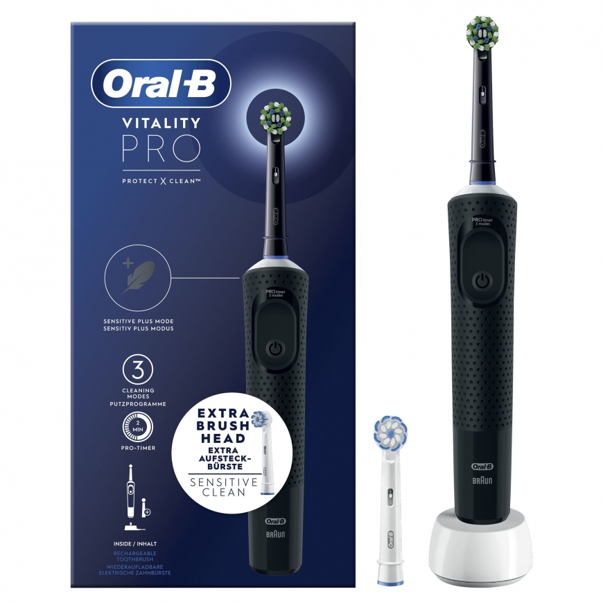 Oral-B Vitality Pro Pieaugušo Rotējoša-vibrējoša zobu