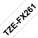 Brother TZE-FX261 marķēšanas lenta Melns uz balta Brother TZE-FX261 marķēšanas lenta Melns uz balta