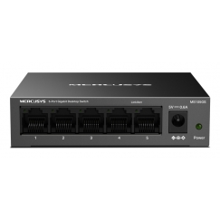 Mercusys MS105GS võrgulüliti Mittejuhitav Gigabit Ethernet (10/100/1000) Must