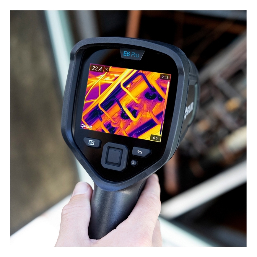 FLIR E6 Pro Thermal imaging camera 240 x 180 Black Built-in display – 5