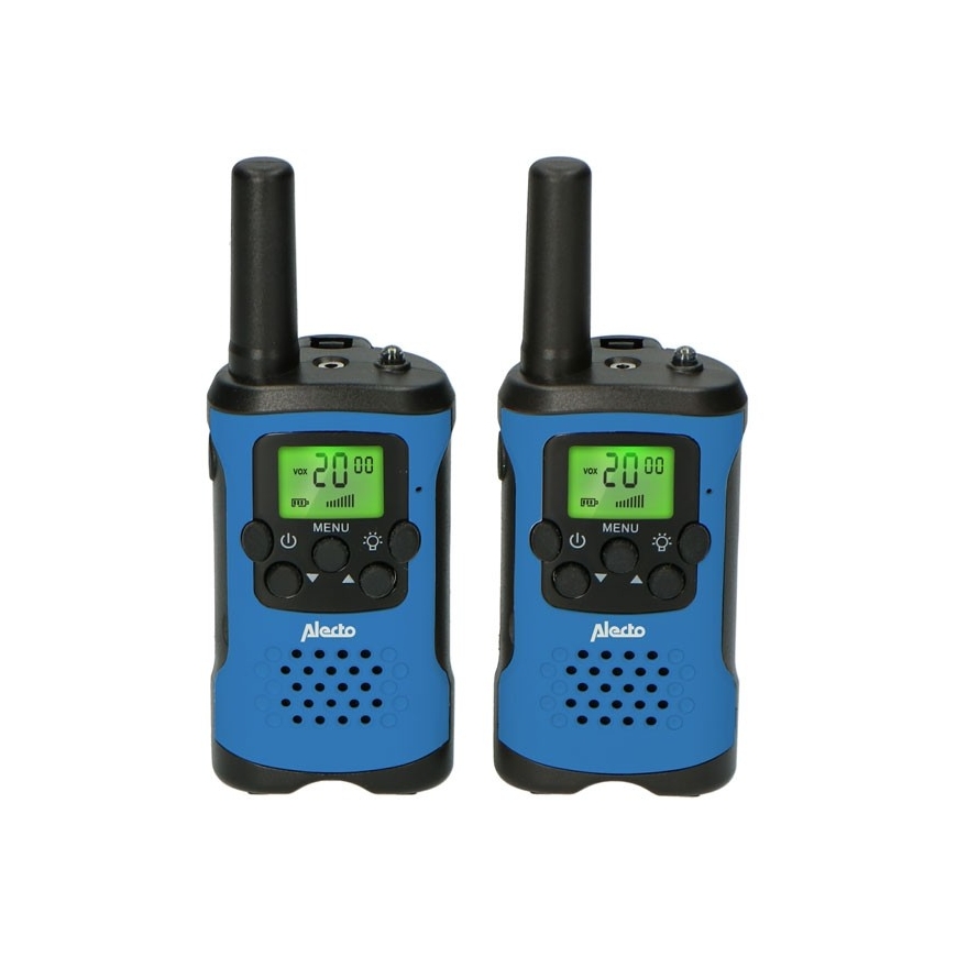 Alecto FR-115BW abipusio radijo ryšio įrenginys 8 kanalai Juoda, Mėlyna