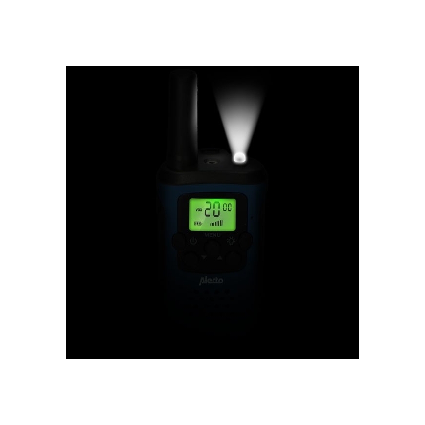 Alecto FR-115BW рация 8 канала Черный, Синий – 4