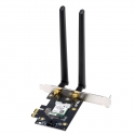 ASUS PCE-AXE5400 Vidinis WLAN 2402 Mbit/ai ASUS PCE-AXE5400 Vidinis WLAN 2402 Mbit/ai