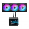 ASUS ROG Ryuo IV SLC 360 ARGB Procesors Universāls šķidruma dzesētājs 12 cm Melns