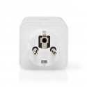 Nedis WIFIP121FWT3 smart plug 3680 W Home White Nedis WIFIP121FWT3 smart plug 3680 W Home White