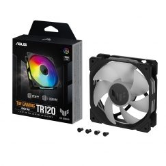 ASUS TUF Gaming TR120 ARGB Fan - Single Pack Datora korpusam Ventilators 12 cm Melns