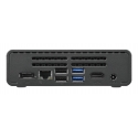 Shuttle Nano PC NE10N 0,6L dydžio kompiuteris Juoda N100 Intel® SoC