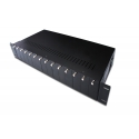 Digitus DN-82000 tinklo įrangos blokas 2U Juoda