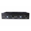 Digitus DN-82000 tīkla komutators 2U Melns Digitus DN-82000 tīkla komutators 2U Melns