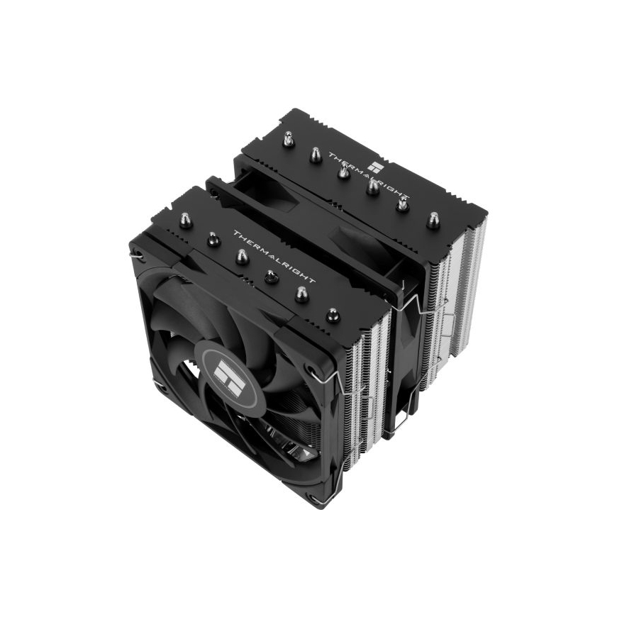 Thermalright Royal knight 120 SE Protsessor Õhujahuti 12 cm Must, Hõbe – 2