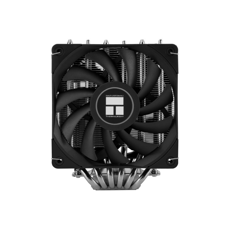 Thermalright Royal knight 120 SE Suoritin Ilmanjäähdytin 12 cm Musta, Hopea – 3