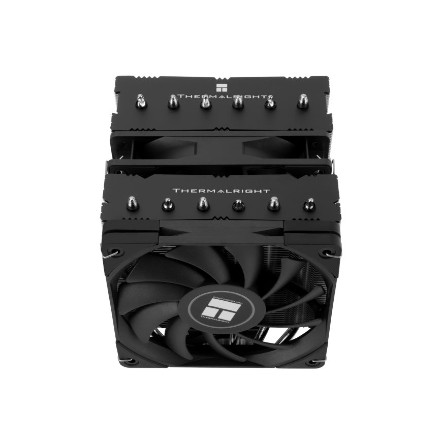 Thermalright Royal knight 120 SE Protsessor Õhujahuti 12 cm Must, Hõbe – 5