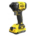 Stanley SFMCF820D2K elektrinis atsuktuvas arba smūginis įrankis 2900 RPM Juoda, Geltona Stanley SFMCF820D2K elektrinis atsuktuvas arba smūginis įrankis 2900 RPM Juoda, Geltona