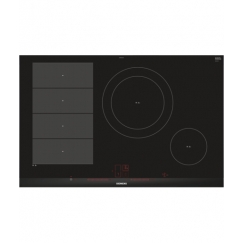Siemens EX875LEC1E hob Black, Stainless steel Built-in Zone induction hob 4 zone(s)