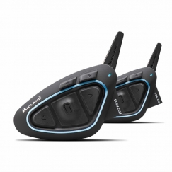 Midland C1414.03 motorcycle intercom 1600 m Black, Blue