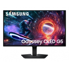 Samsung G50F monitori 68,6 cm (27") 2560 x 1440 pikseļi Quad HD OLED Melns