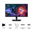 Samsung G50F tietokoneen litteä näyttö 68,6 cm (27") 2560 x 1440 pikseliä Quad HD OLED Musta